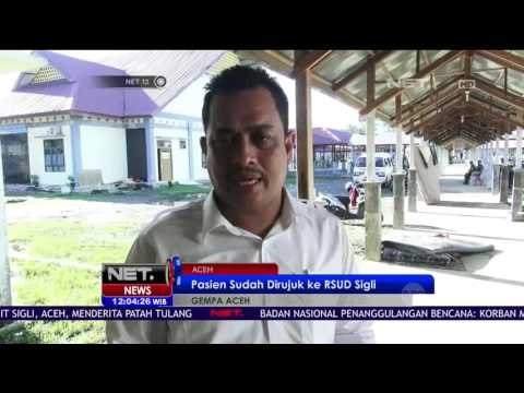 Situasi RSUD Pidie Jaya Aceh Setelah Terjangan Gempa 6,5 SR - NET 12