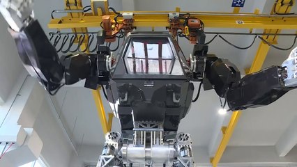 Robo gigante é real!!!