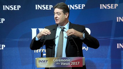 Voeux 2017 de Jean-Pierre de Vincenzi, directeur général de l'INSEP