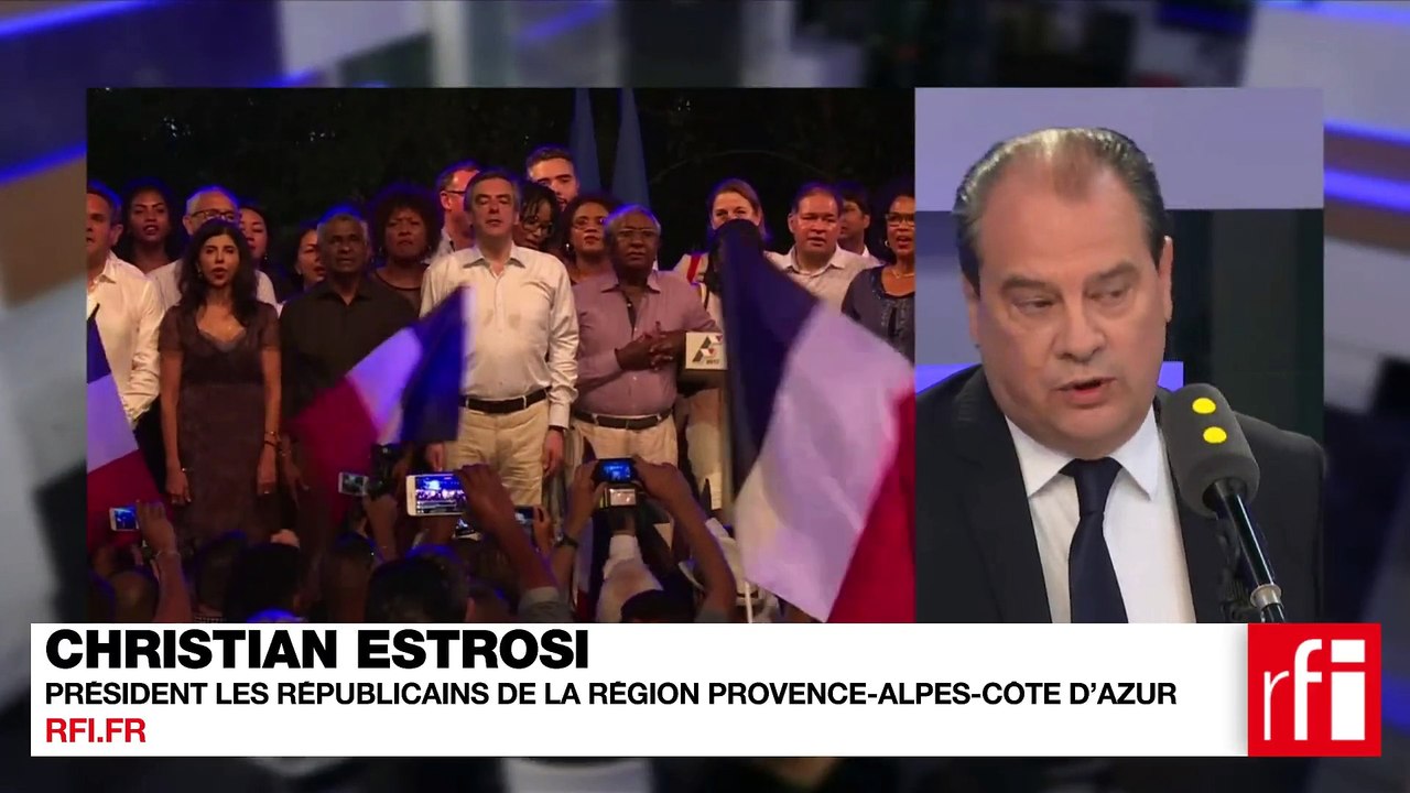 Christian Estrosi, président Les Républicains de la région PACA