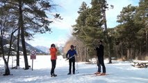 Barcelonnette : Le golf du Bois Chenu transformé en piste de ski de fond