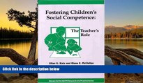 Audiobook  Fostering Children s Social Competence: The Teachers s Role (NAEYC Research Into