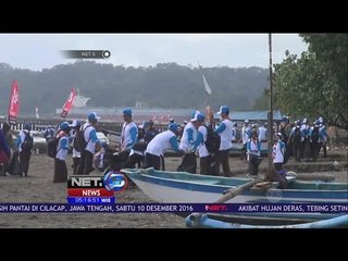 Download Video: Ratusan Orang Punguti Sampah di Pantai untuk Menarik Wisatawan Berkunjung - NET5