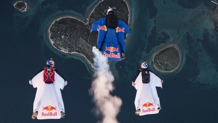 Wingsuit Flying Over the Heart of Croatia
