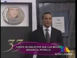 Vicente Fernández se enoja con Luis Miguel