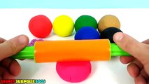 Learn Colours with Play Dough Balls Message Ice Cream Moulds Fun and Creative for Kids