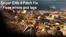 How to fix Sniper Elite 4 lags on pc