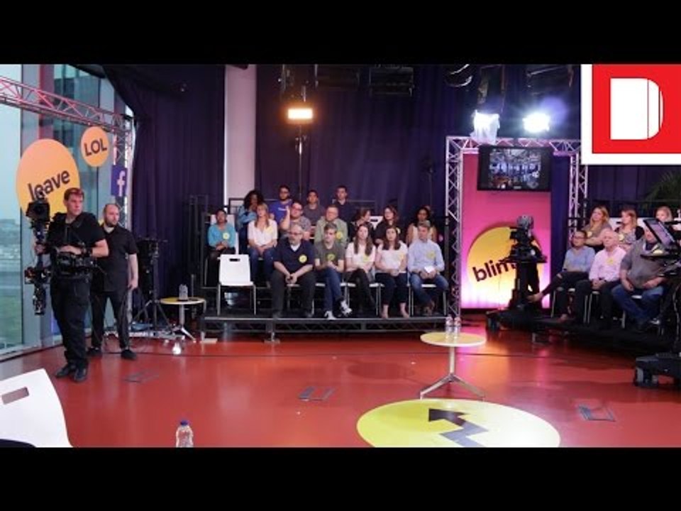 Backstage At BuzzFeed's EU Referendum Debate With Facebook Live