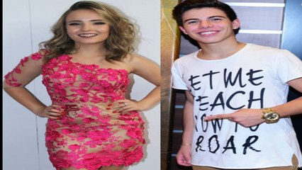 Download Video: Larissa Manoela e Thomaz Costa curtiram e deixaram festa juntos