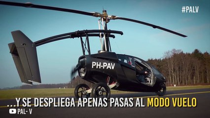 El carro volador ya es una realidad y se llama ‘PAL-V Liberty’