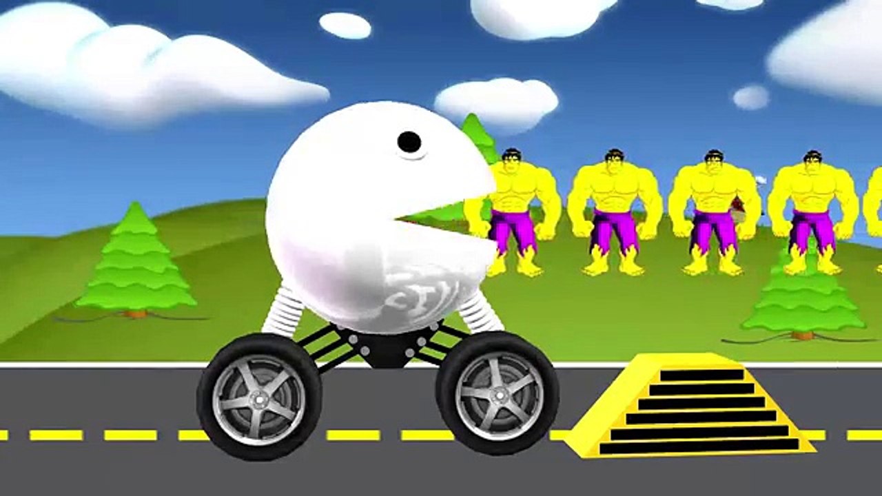 Little Cute Baby Colors | Animals Names & Sounds | Pacman Cartoons for Kids to Learn colours Songs