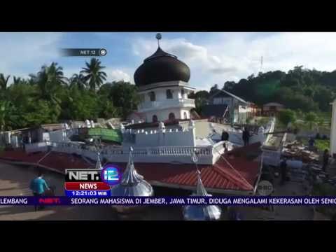 Gempa Pidie Jaya Aceh Hancurkan 58 Rumah Ibadah - NET 12