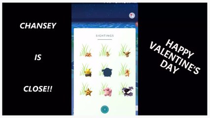 Pokemon GO CHANSEY HUNT VLOG Valentine's Event .. Plus LAPRAS SNORLAX & MUK