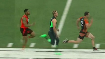Goff vs. Luck vs. Winston 40-Yard Dash: Simulcam