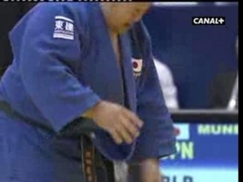 Judo 2007 Yasuyuki MUNETA (JPN) - Jury RYBAK (BLR)