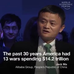 Jack Ma on where the US went wrong