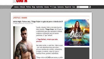 FLAGRADOS EM ESCANDALO