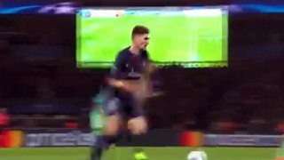 Gol de Cavani - PSG 4 x 0 Barcelona - Champions League (14/02/2017)