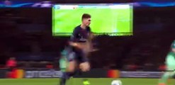 Gol de Cavani - PSG 4 x 0 Barcelona - Champions League (14/02/2017)