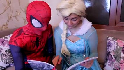 Download Video: Is Spiderman CHEATING on Frozen Elsa & KISSING Maleficent?Superman, Joker Funny Superhero Movies