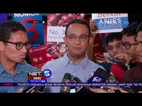 Cagub dan Cawagub DKI Galakan Program Sosial Pemerintahan NET5