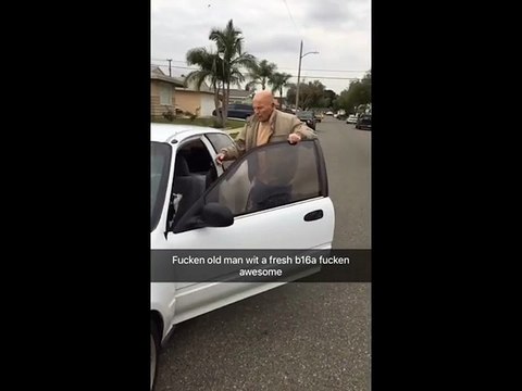 Some shit u really can't make up this 81 year old man pulled up to homies house the other day with a mint 95 eg wit a b16a he said owned the car for 10 plus year along with doing the swap and