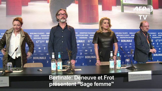 Berlinale: Deneuve et Frot présentent Sage femme