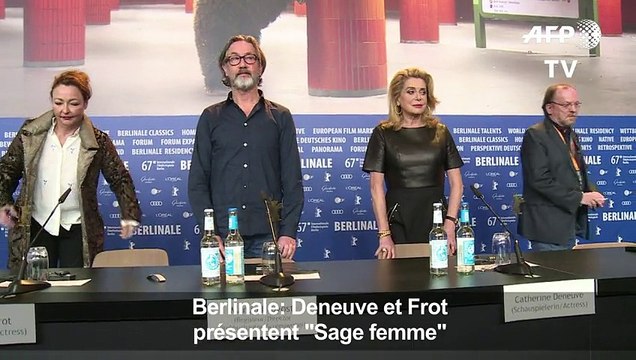 Berlinale: Deneuve et Frot présentent Sage femme