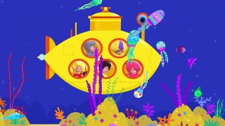 ПОДВОДНАЯ ЛОДКА - КУКУТИКИ - Развивающая песенка мультик для детей, малышей про подводный мир