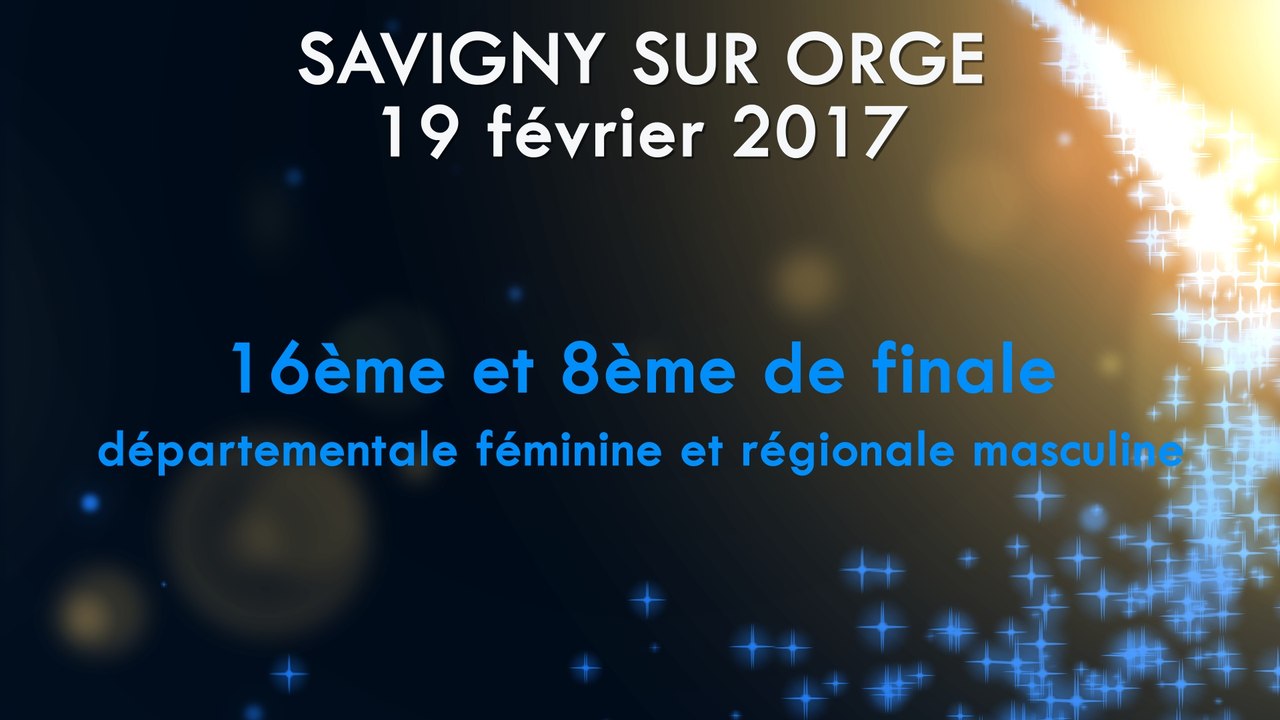 Coupe de France Handball 2017 - Savigny sur Orge