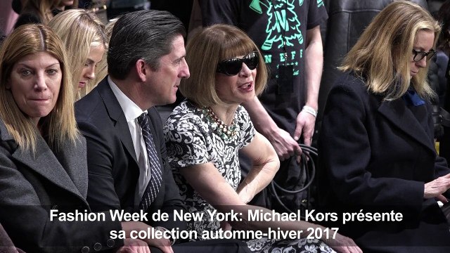 New York: Michael Kors présente sa collection automne-hiver 2017
