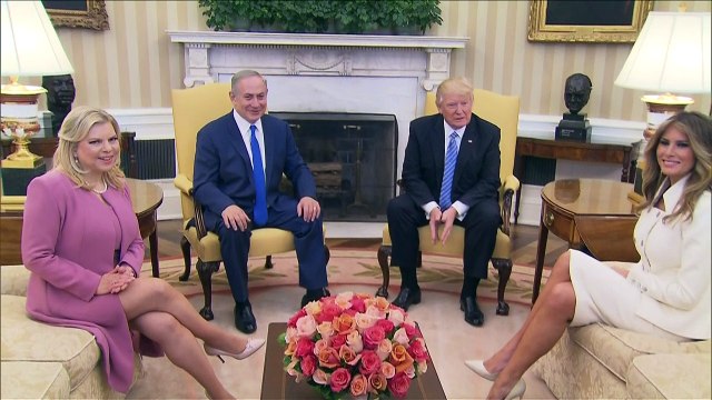 Trump duda solución de dos Estados para israelíes y palestinos