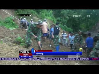 Tebing Setinggi 10 Meter Ambruk - NET12