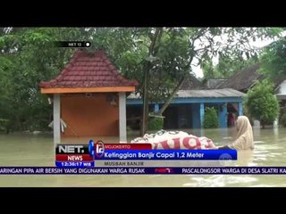 Ketinggian Banjir Capai 1,2 Meter di Mojokerto - NET 12