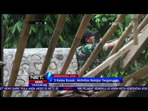 3 Kelas Rusak Akibat Banjir Bandang, Aktivitas Belajar Terganggu - NET 12