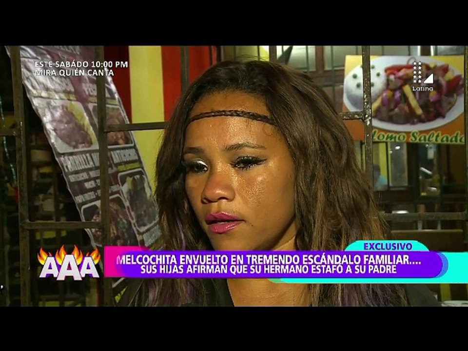 Hija de Melcochita hace penosa confesión: Mi papá vale más muerto que vivo