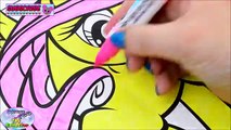 My Little Pony Coloring Book MLP Fluttershy Colors Episode Surprise Egg and Toy Collector SETC