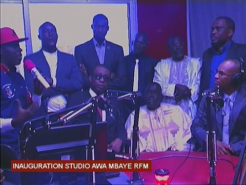 INAUGURATION STUDIO AWA MBAYE RFM - 15 Février 2017
