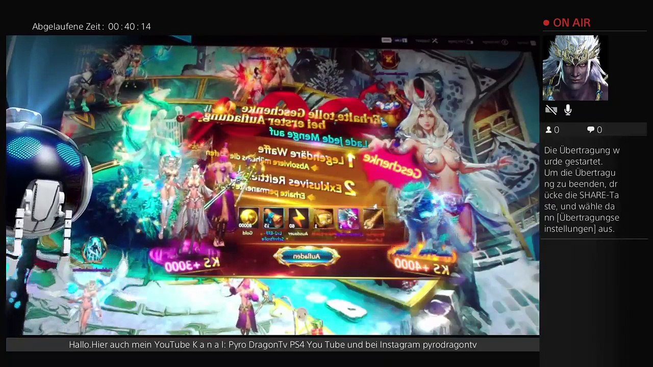 GER/PS4  Pyro DragonTv Nightstream League of Angels PCSpiel bis 3Uhr (37)