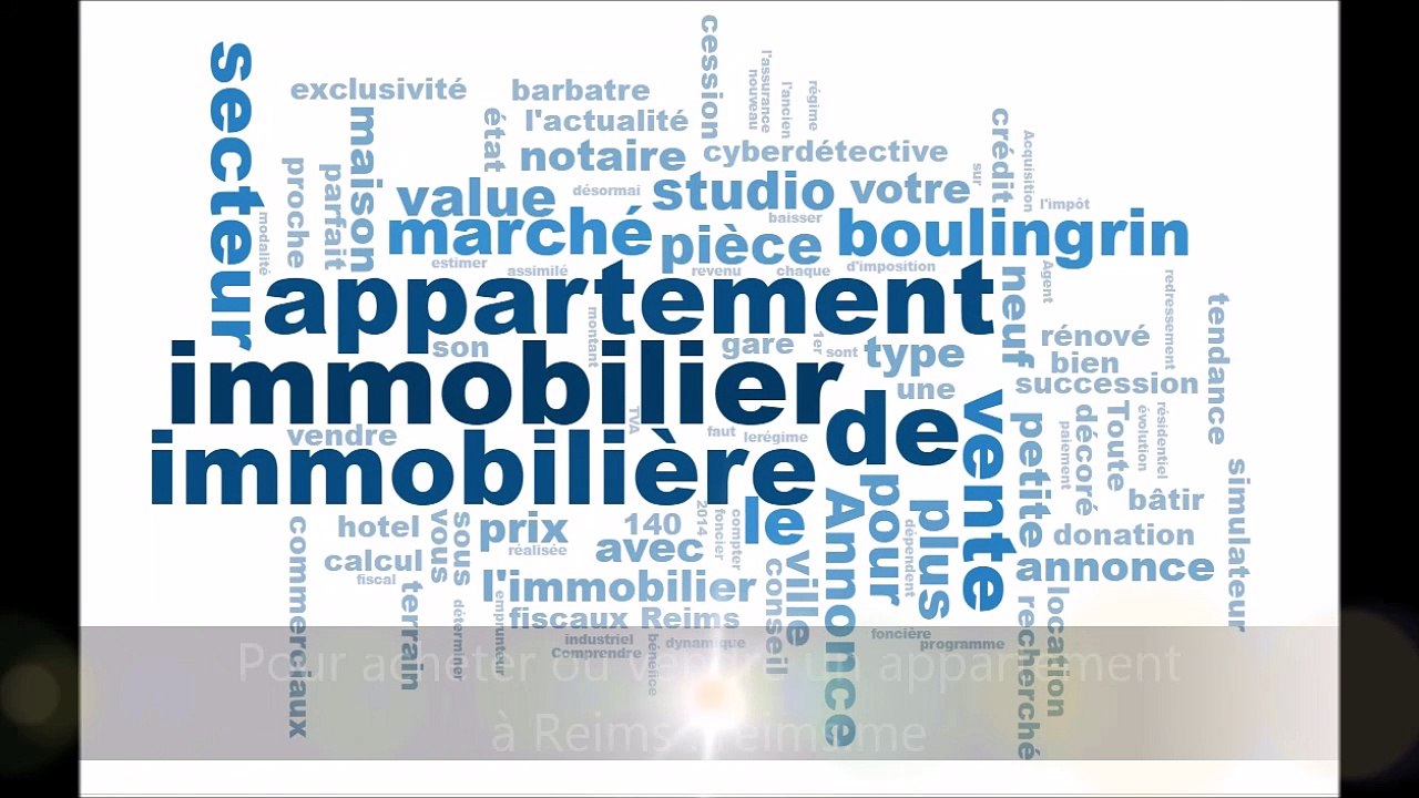 Immobilier Boulingrin - Vous voulez un appartement à Reims Boulingrin - Immobilier Reims (51)