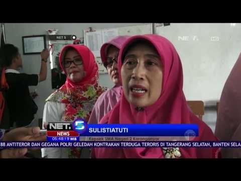 Sambut Hari Ibu, Pelajar SMAN 2 Karanganyar Melukis Wajah Ibu & Sungkem - NET5