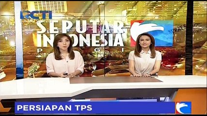 Wow! Warga Siapkan Tiga TPS dalam Satu Tempat