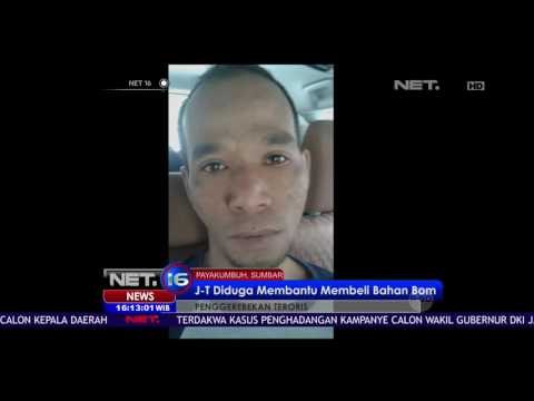 Rabu Pagi Densus 88 Polri Menangkap Pria Terduga Teroris di Payakumbuh Sumatera Barat - NET16
