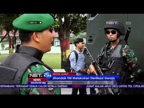 Polisi Lakukan Sterilisasi Gereja Jelang Perayaan Natal – NET24