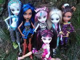 Куклы Монстер Хай обзор (Monster High) Школа Монстров (#37 - моя коллекция кукол)