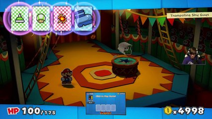 Paper Mario - Color Splash - Circus Showdown! Lemmy and the Big Green Paint Star - Part 70--wfrEuUg-Zg