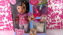 Baby Alive Brushy Brushy Baby Doll! Drinks, Brushes Teeth and Pee Pee in Potty! SURPRISE T