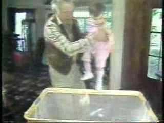 Ghoulardi (Ernie Anderson) Shows Off Baby Paul Thomas Anderson