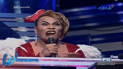 Wowowin: Super Tekla, nanggigil sa isang Ms. Wow contestant