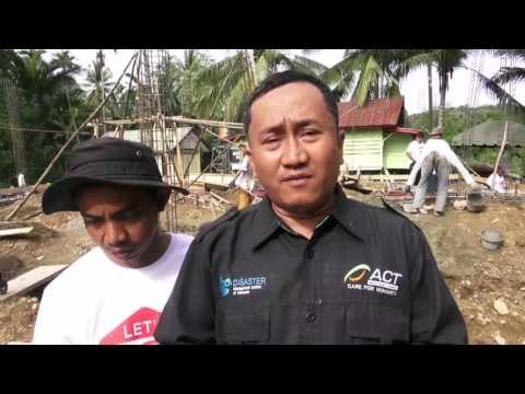 Pembangunan Tempat Ibadah Tahan Gempa di Pidie Jaya Aceh - NET 16